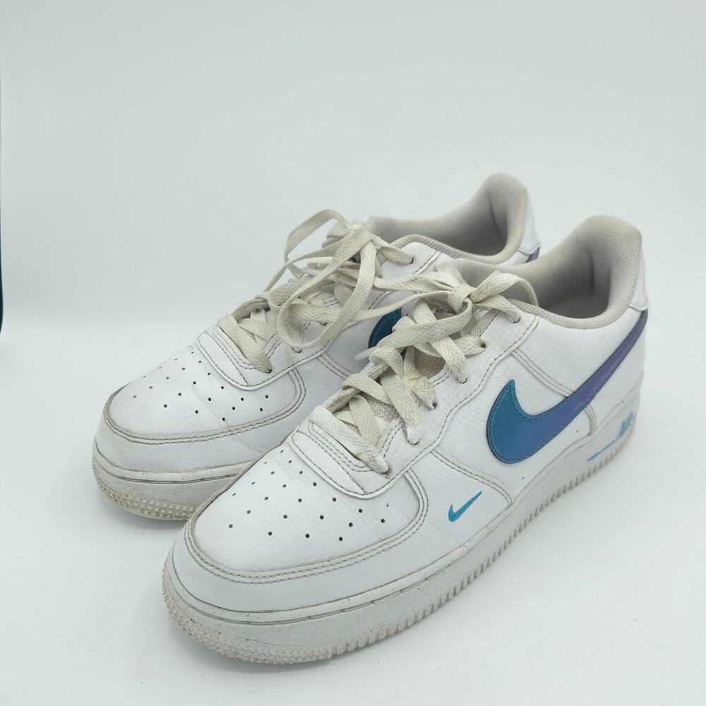 Nike Air Force 1 Impact Next Nature GS Kids Size 7Y FD0677-100 White Blue